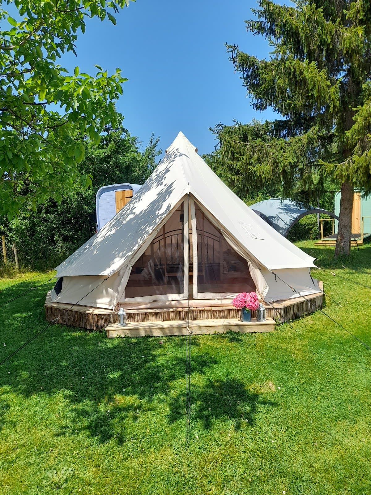 Mobil-home rétro rénovée