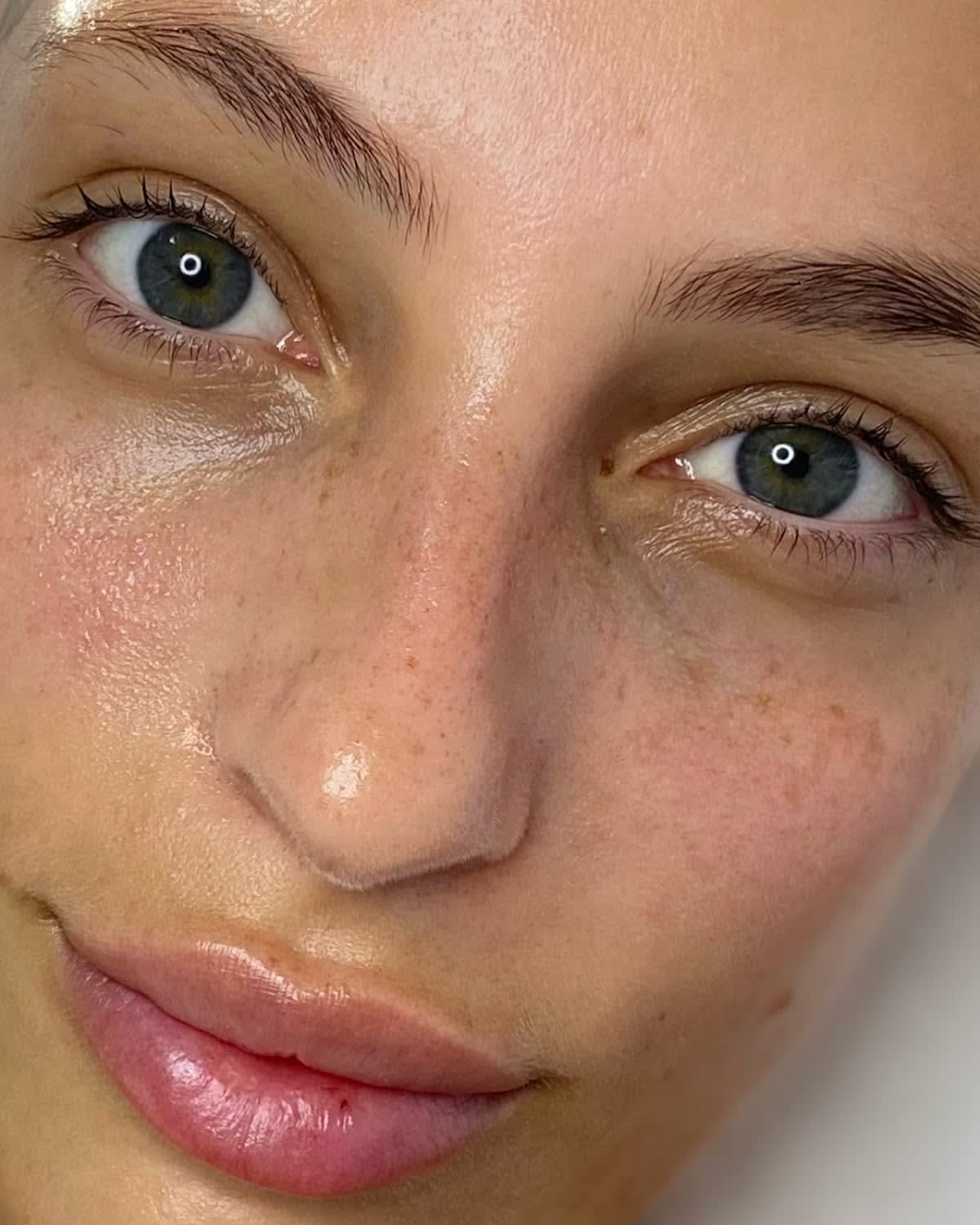 Eyebrows and eyelashes