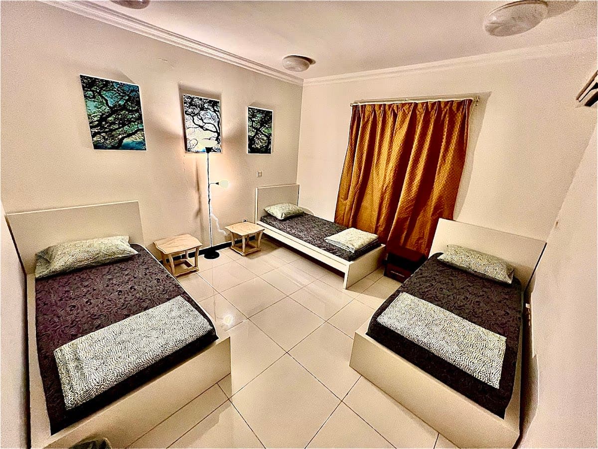 Standard Shared Dormitory (3 Twin Beds)