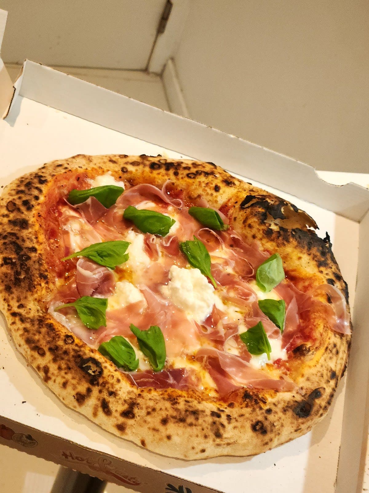 Italian Salami Neapolitan Pizza