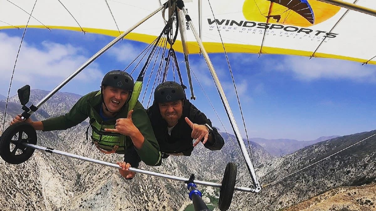 Mountain Tandem Flight