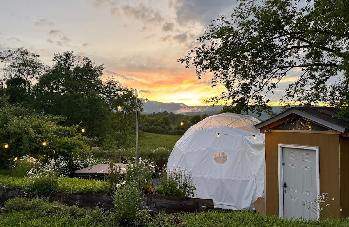 The Manor™ Creekside Glamping Dome™ Suites