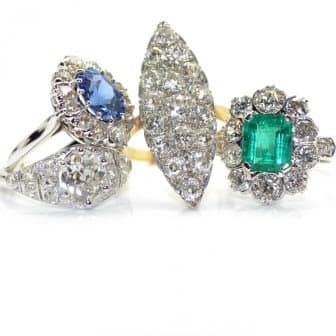 Legacy of France, antique jewelry and hand signed