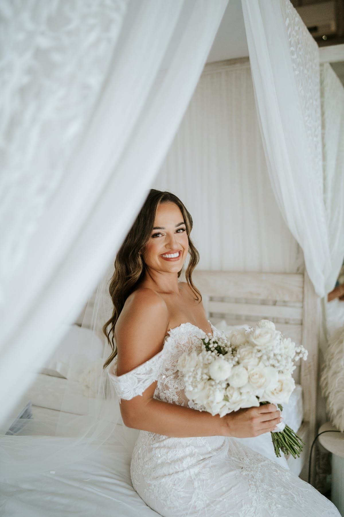 Anja Buerck Airbrush Makeup artist and Hairstylist for your Bali Wedding